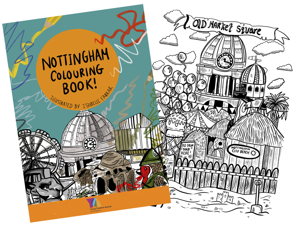 The Nottingham Colouring Book